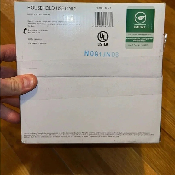 NIB Crock Pot CROCKPOT lunch crock slow cooker red color to go travel - Picture 2 of 2